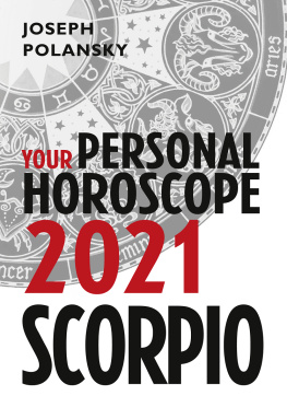 Joseph Polansky Scorpio 2021: Your Personal Horoscope