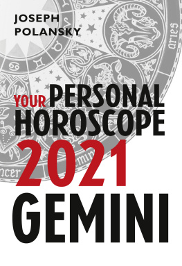 Joseph Polansky Gemini 2021: Your Personal Horoscope