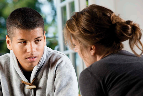 Talking to a counselor or therapist may help a teen overcome loss - photo 5