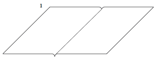 To make a valley fold on a sheet of paper one side of the sheet is lifted from - photo 9