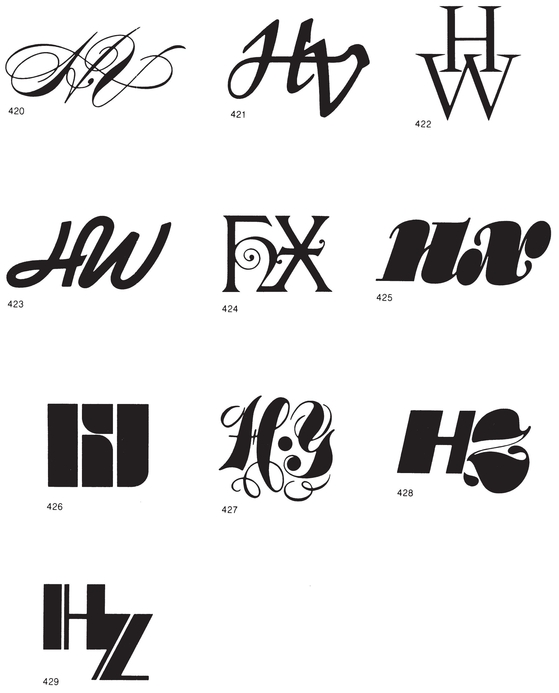 Modern Monograms 1310 Graphic Designs - photo 49