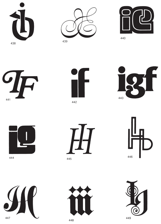 Modern Monograms 1310 Graphic Designs - photo 52