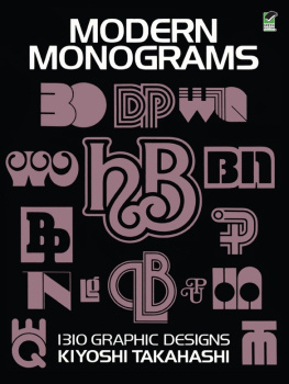 Kiyoshi Takahashi Modern Monograms: 1310 Graphic Designs