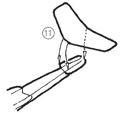 Glue stabilizer 11 to the tabs at the rear of the fuselage Make sure it is - photo 16