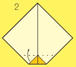 Refold line 1 Fold up on the 3 lines so that the bottom edges meet the - photo 27