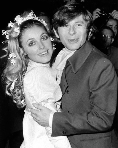 Sharon Tate on the day of her wedding to Roman Polanski January 1968 - photo 17