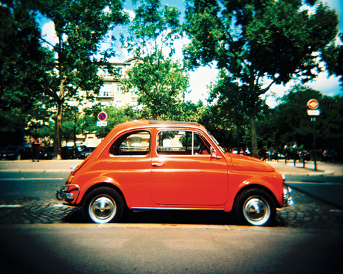 Holga 120S Kodak E100VS cross-processed sunny setting Paris France FILM - photo 4