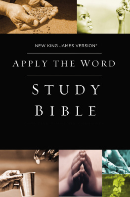 Thomas Nelson NKJV, Apply the Word Study Bible: Live in His Steps