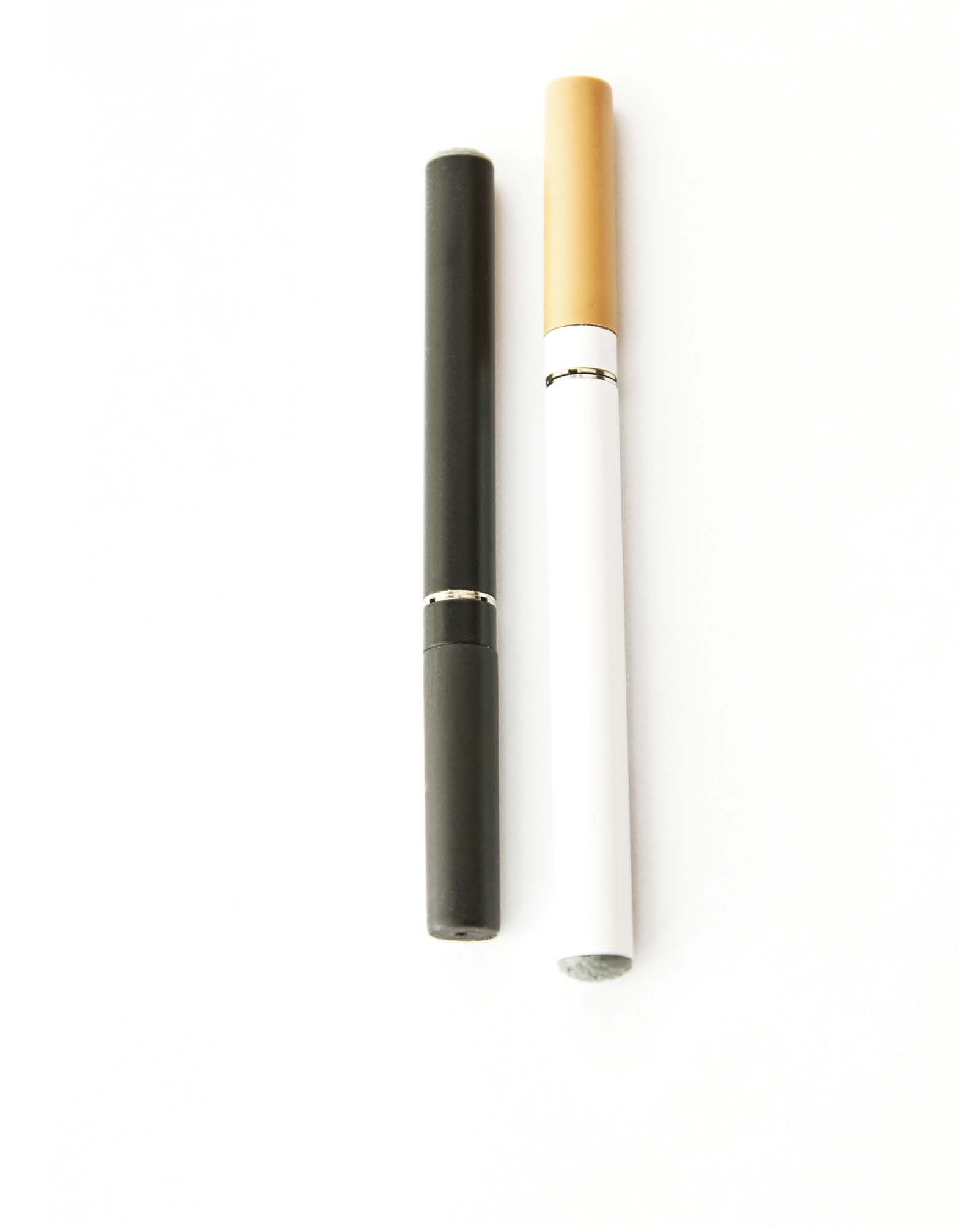 Look closely E-cigarettes can look like regular cigarettes and sometimes its - photo 2