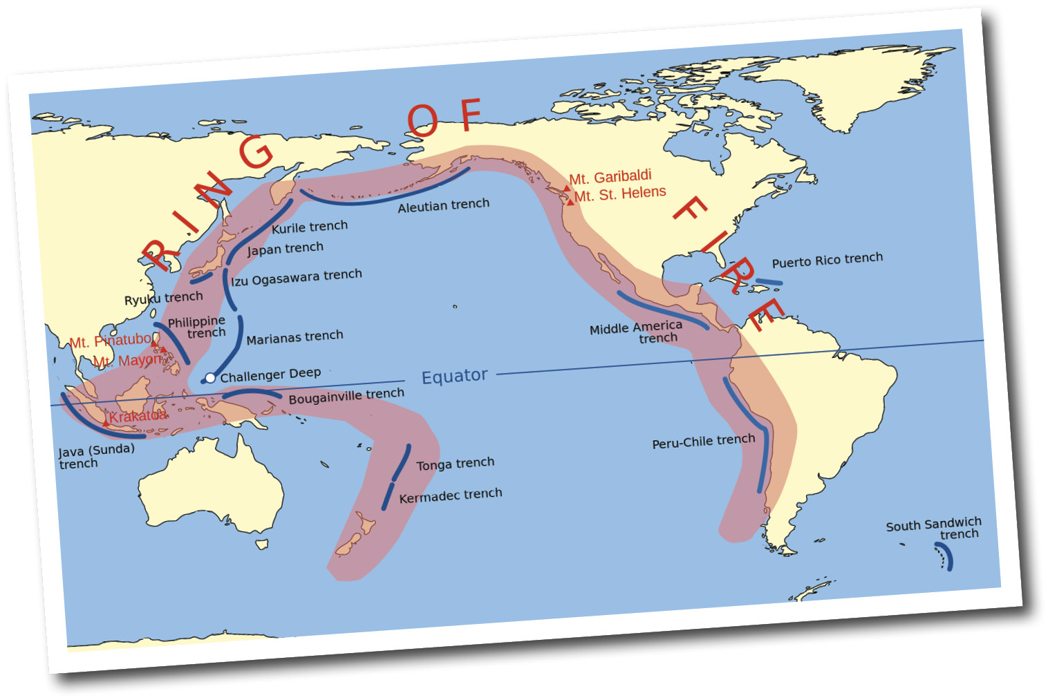 About 90 percent of the worlds earthquakes occur in the Ring of Fire - photo 4