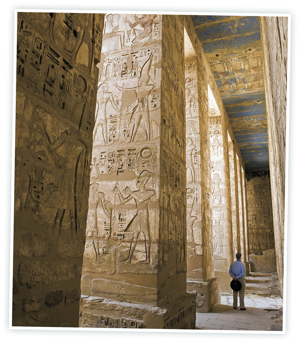 Ancient Egyptians built temples to worship their kings and the gods Some - photo 4