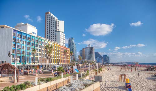 the beaches and promenade at Tel Aviv The West Bank with its ancient cities of - photo 10