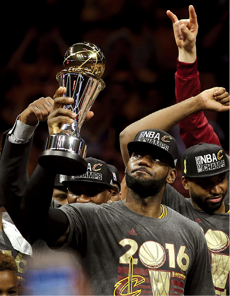 LeBron James and his teammates not only made Cavs history with their - photo 5