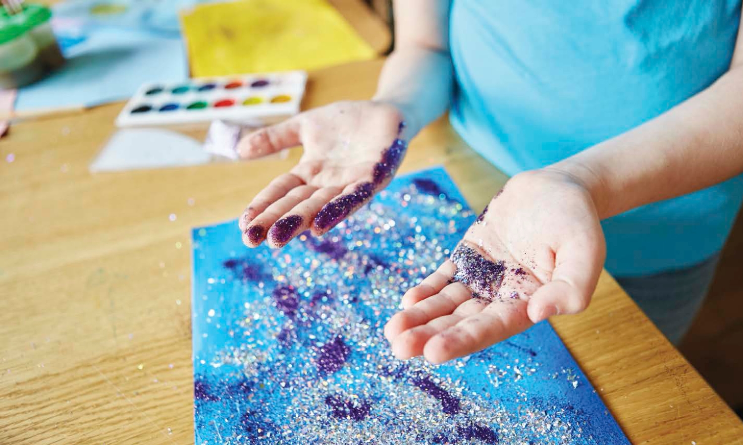 You can make a galaxy out of glitter LEARN MORE Books Berne Emma Carlson - photo 11