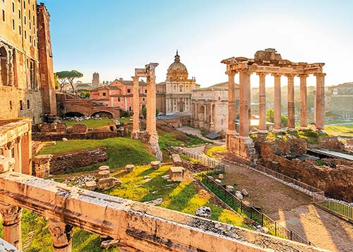 Roman Forum Ancient artifacts tell the story of the rise and fall of the Roman - photo 16