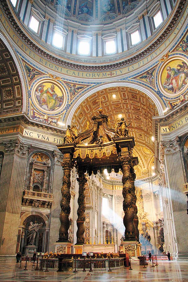 St Peters Basilica The center of the Roman Catholic faith is also the largest - photo 18