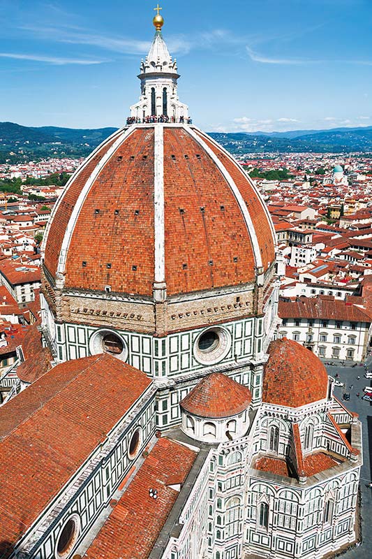 Florences Duomo Rising above the city the structure of Brunelleschis iconic - photo 24