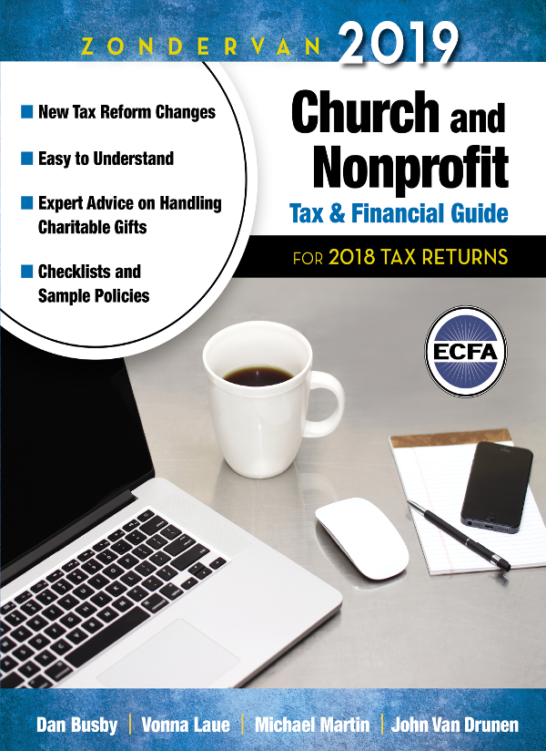 ZONDERVAN Zondervan 2019 Church and Nonprofit Tax and Financial Guide - photo 1