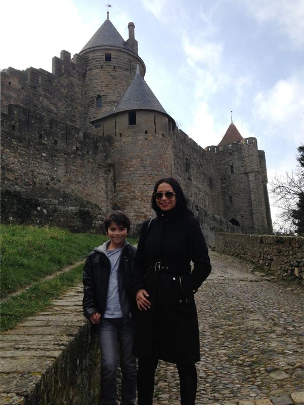 Carcassonne France For one year Jet was in a global school with me as his - photo 5