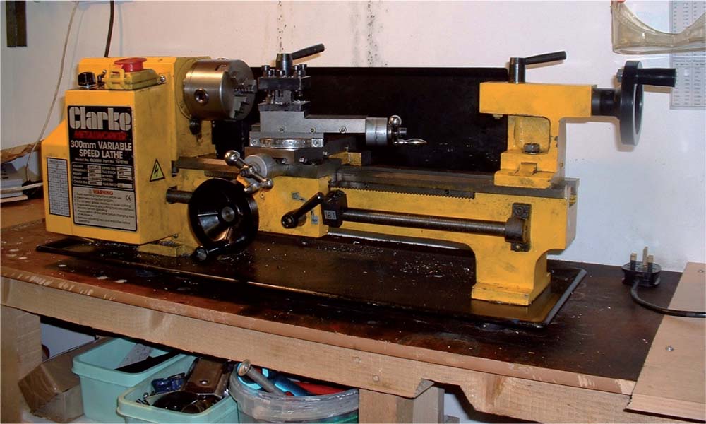 Fig 11 The authors Clarke CL300M mini-lathe in more or less original - photo 3