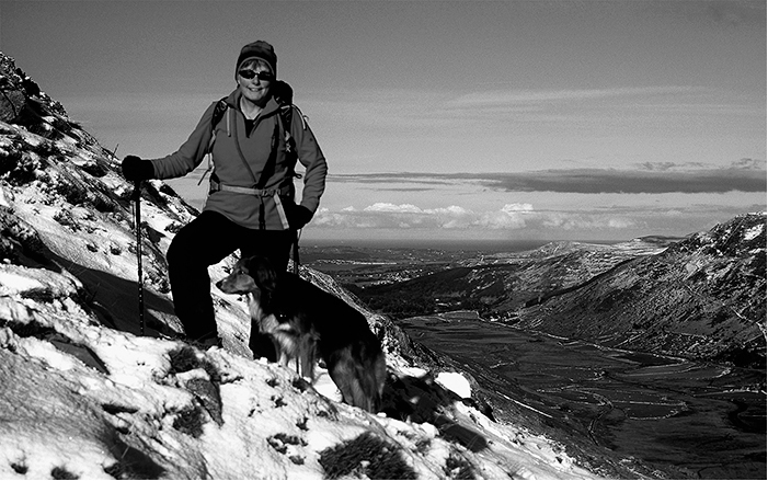 Netti Collister and Medi in the Nant Ffrancon For Netti with love Foreword - photo 3