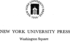 1957 by New York University Library of Congress catalogue card number 57 - photo 1