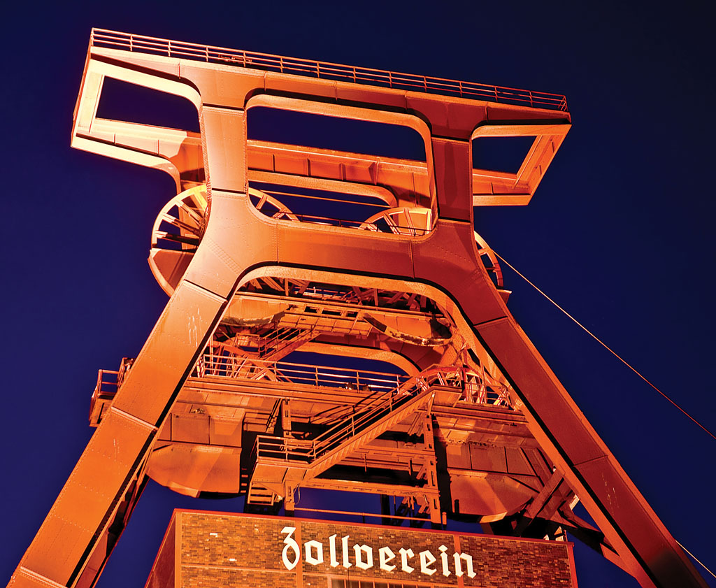 Zollverein Coal Mine hoist Essen Germany OLD FACTORIES Old factory in - photo 3