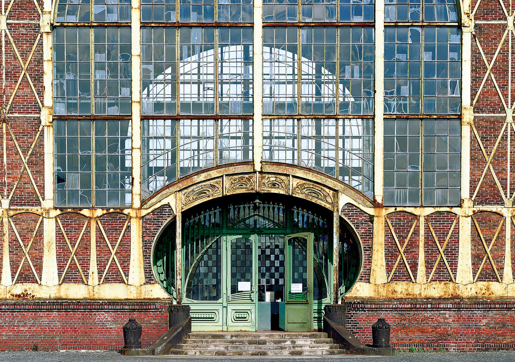 Entrance to Zollern mine Dortmund Germany More and more coal mines have - photo 10