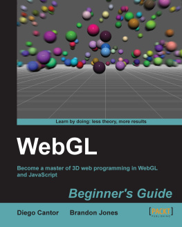 Diego Cantor - WebGL Beginners Guide