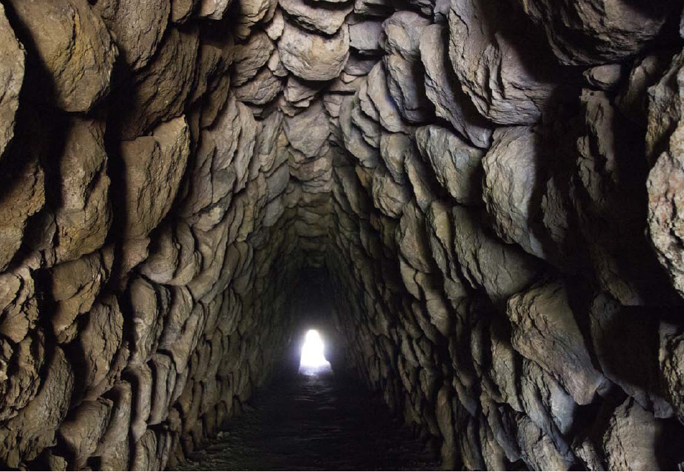 This low narrow tunnel was built by ancient people called the Hittites using - photo 4