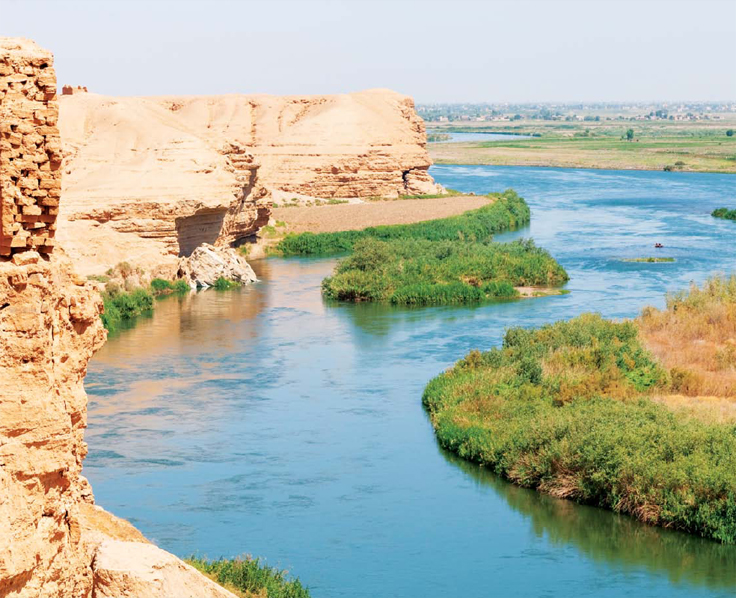 The Euphrates River was an important feature of the ancient landscape but it - photo 5