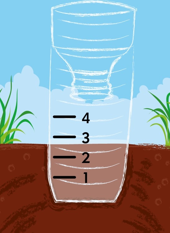 STEP FOUR After it has rained check to see how far up the scale the water has - photo 16