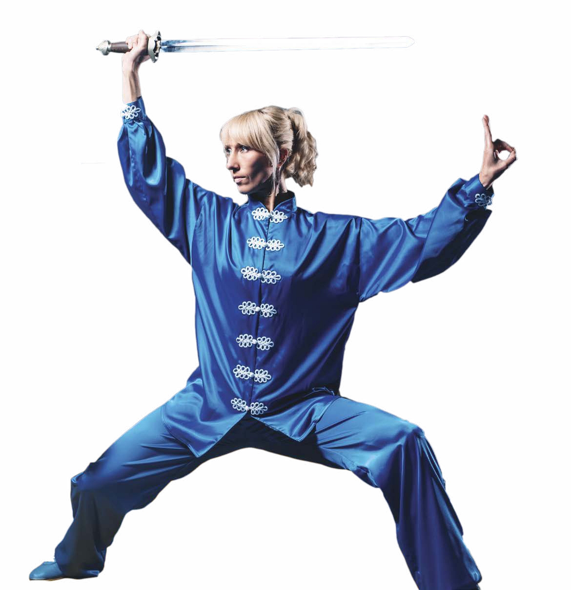 Kiai Most styles of Chinese martial arts use a variety of kung fu weapons - photo 4