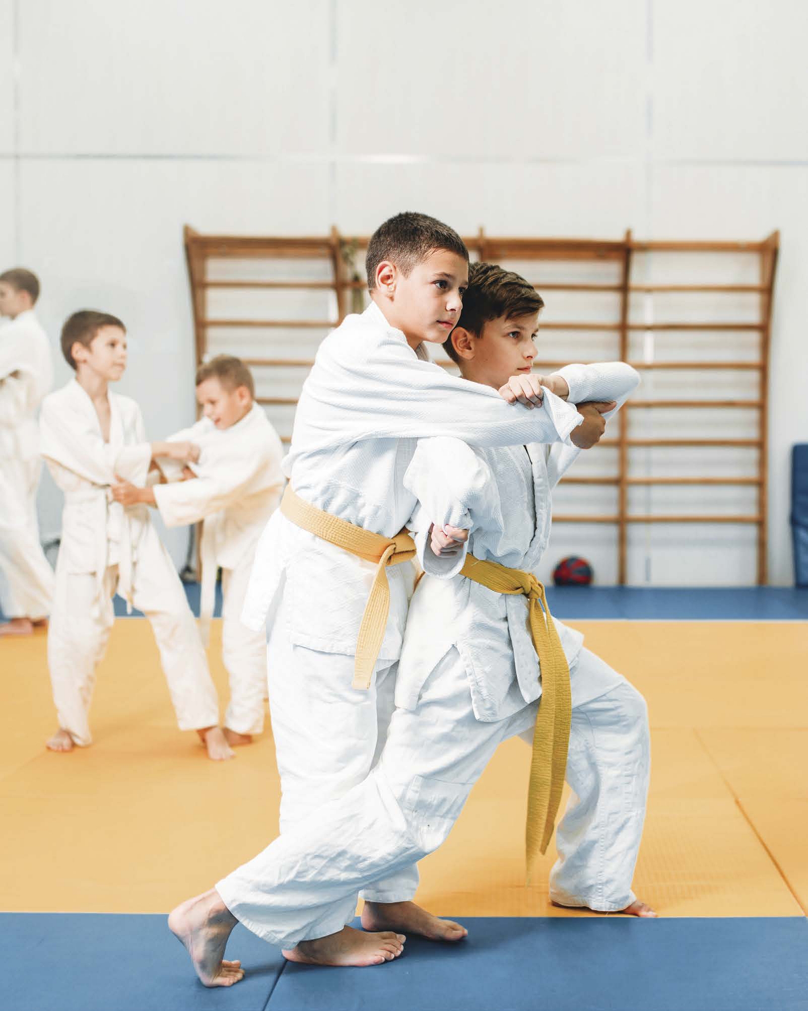 These jujitsu students are training tai otoshi Submission Moves Joint locks - photo 6