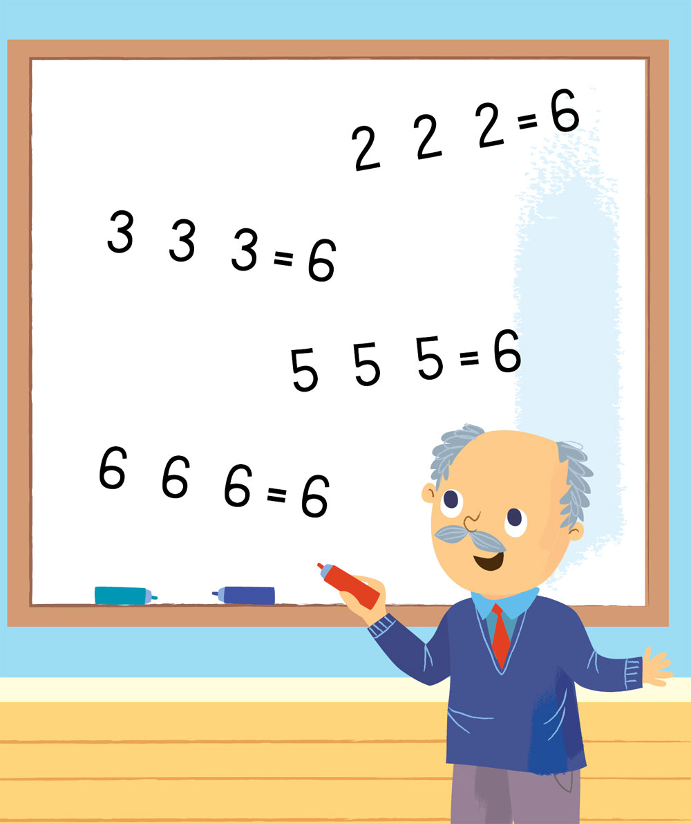 Use the symbols x to make each of these sets of numbers equal 6 TWINKLE - photo 13