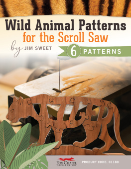 Jim Sweet Wild Animal Patterns for the Scroll Saw