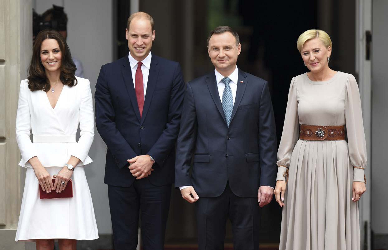 William and Kate meet Polish President Andrzej Duda and the Firs t Lady of - photo 3