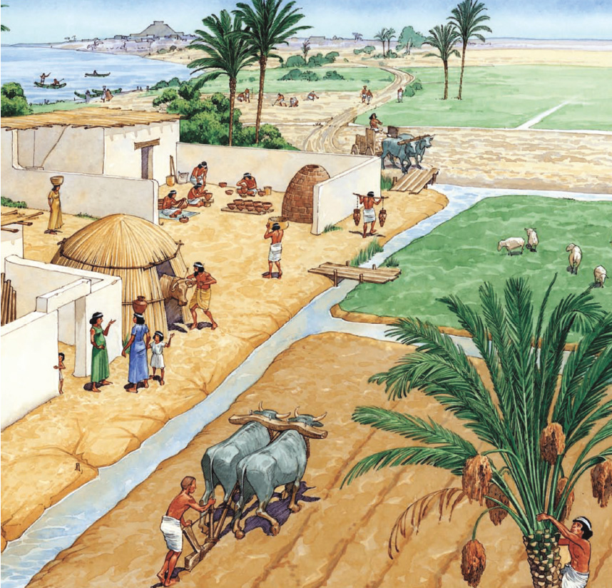 Great civilizations were born in humble farms like those pictured in this - photo 5