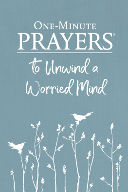 Hope Lyda One-Minute Prayers to Unwind a Worried Mind