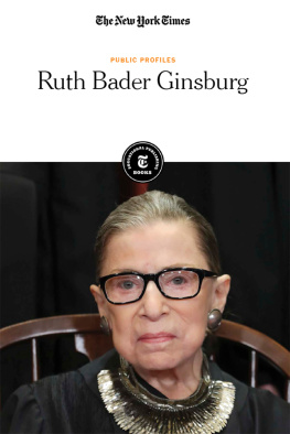 The New York Times Editorial Staff - Ruth Bader Ginsburg