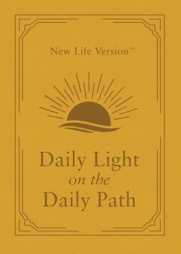 Donna K. Maltese - Daily Light on the Daily Path: New Life Version