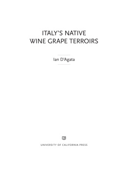 Ian DAgata - Italys Native Wine Grape Terroirs