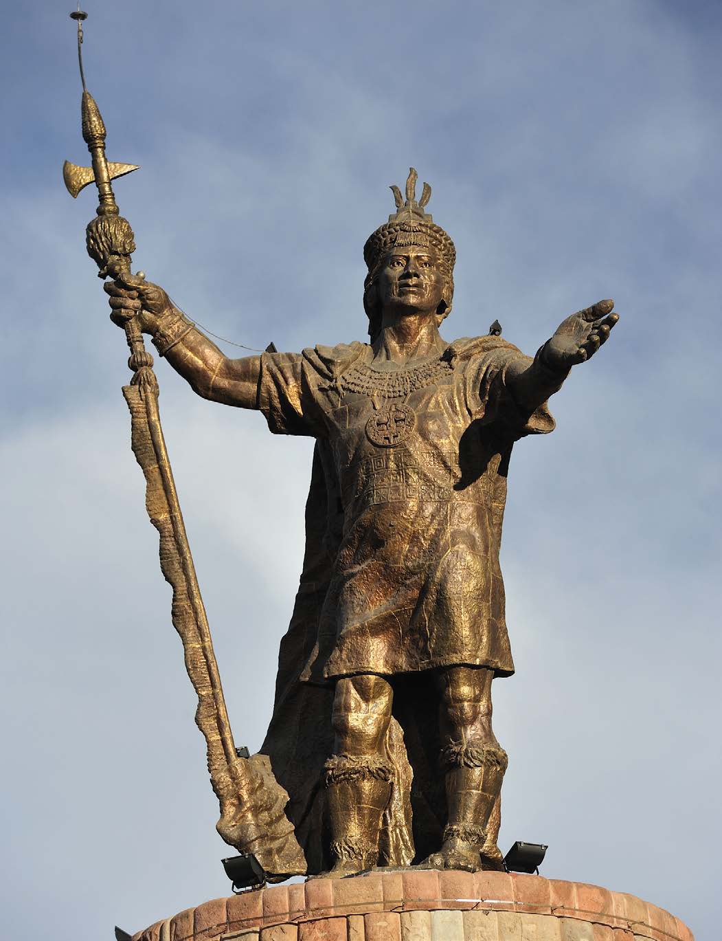 Shown here is a statue of Pachacuti the ninth Sapa Inca Pachacuti is - photo 4