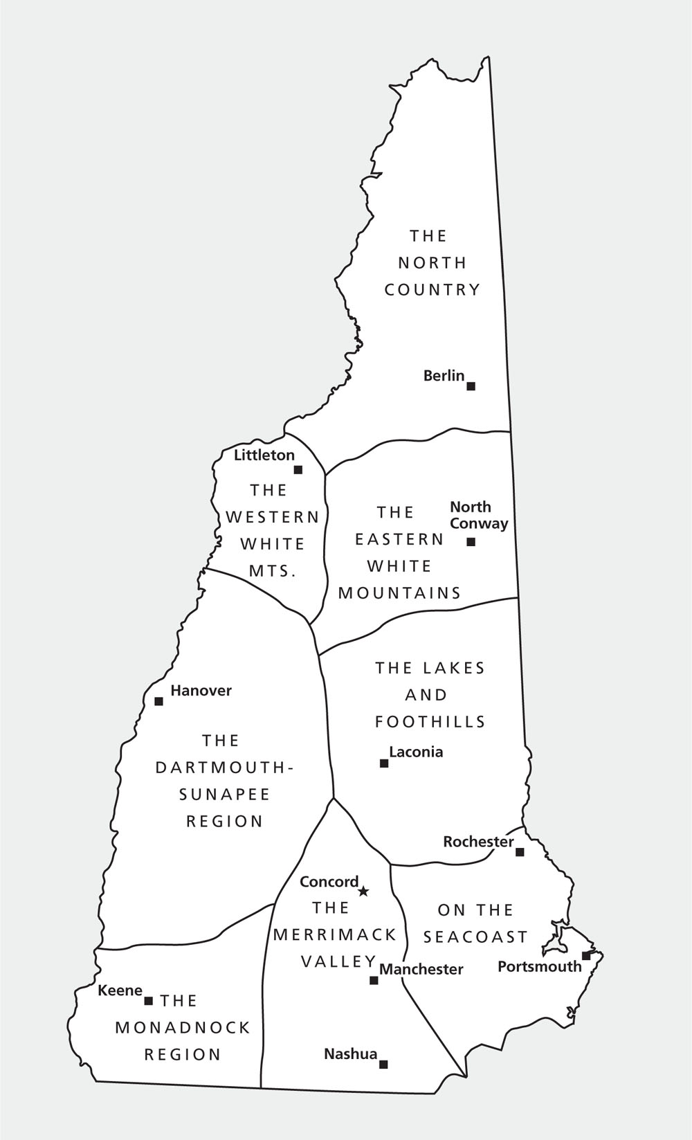 Introduction The tremendous diversity of New Hampshires landscapes makes it - photo 4