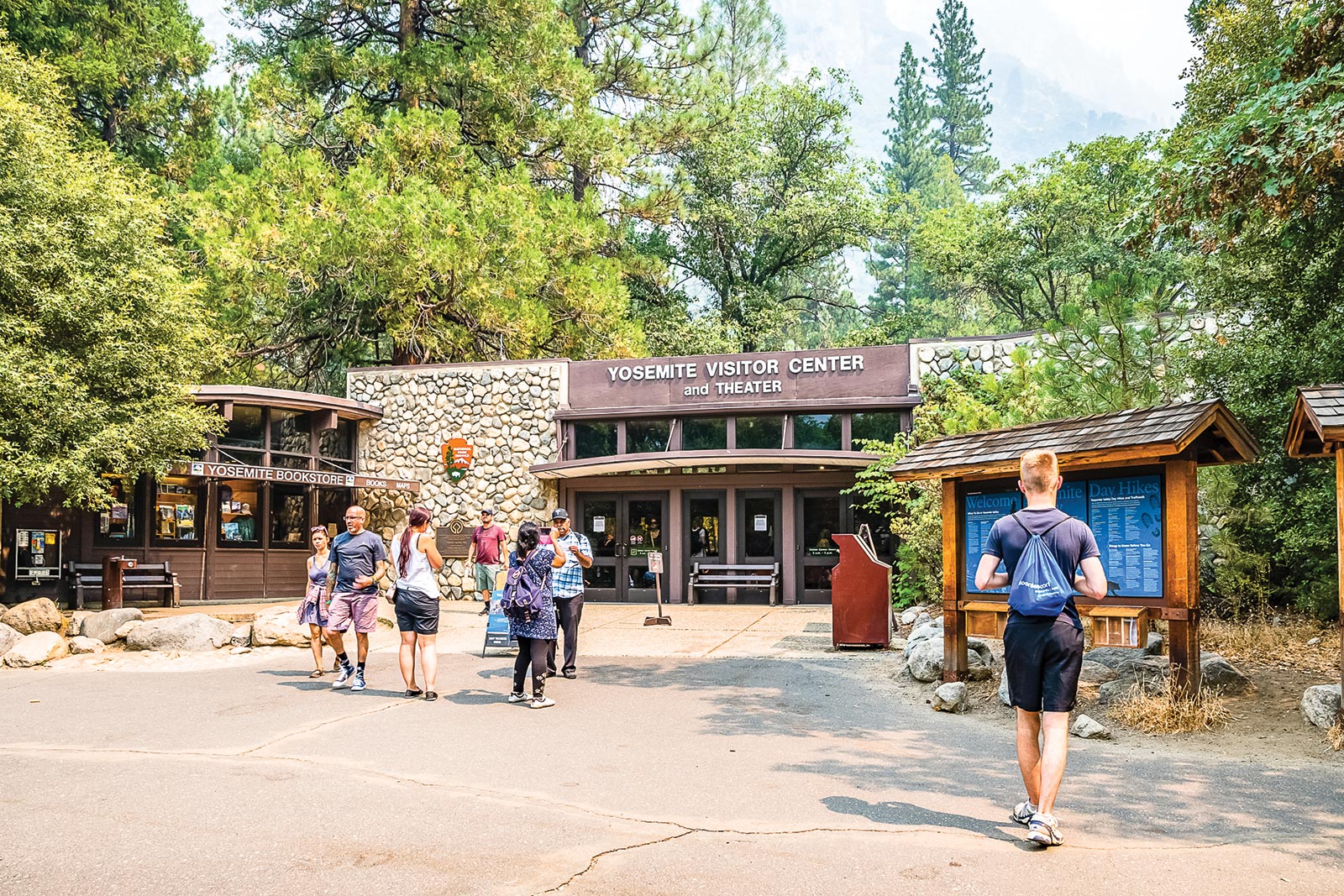 to watch a short documentary about Yosemite browse the excellent bookstore - photo 8