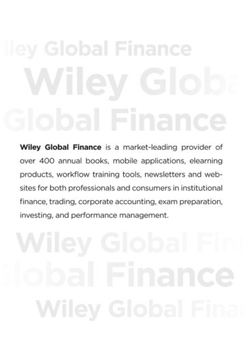 wwwwileyglobalfinancecom ADDITIONAL PRAISE FOR THE FAMILY WEALTH - photo 2