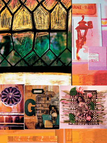 introduction This book explores new ways to cut color collage and - photo 9