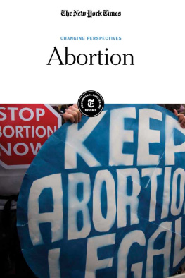 The New York Times Editorial Staff - Abortion