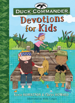 Korie Robertson Duck Commander Devotions for Kids