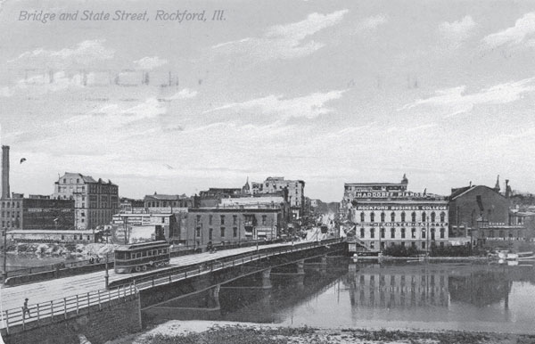 A postcard showing East State Street in 1910 From authors collection These - photo 3